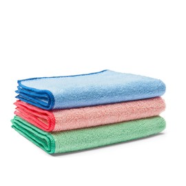 Vileda Microfibre Towels, 100% High Quality Microfibre Ultra Fresh Contains Silver Ions That Degrade Bacteria, 3 Cloths, Multicoloured