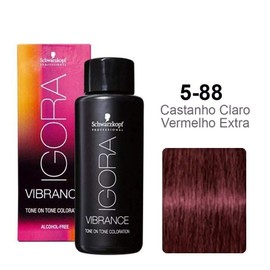 Schwarzkopf Professional Igora Vibrance Demi-Permanent Tone on Tone Hair Color (5-88)