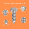 1/4" x 1" Hex Head Lag Screws, 304 Stainless Steel