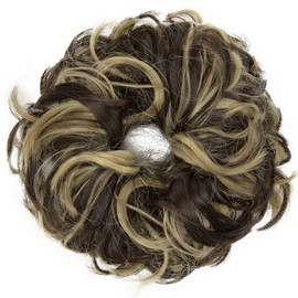 SLLIE Messy Hair Bun Extensions Chignons Hair Hair Scrunchie Scrunchy Updo Hairpiece
