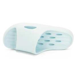 Czgcpyc Shower Shoes with Holes, Quick-Drying, Non-Slip Bathing Shoes for Men and Women, Slippers, sky blue, 39/40 UK