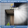 Luces Solares De Exterior, 300led 3 Modos Luz De Inundación