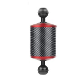 CS PRIORITY Enhanced Dia 60mm Carbon Fiber Float Buoyancy Aquatic Arm 5" 8" Dual Ballhead 1" DSL Camera Tray Underwater Diving Accessories (New 5 inch MixA)