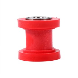Universal Pulley Tensioner, 8mm ID Chain Roller Tensioner Guide Wheel, Chinese Dirtbike Pit Bike(Red)