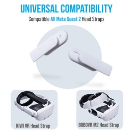 Frankenquest 3 - Universal Head Strap Adapter for Meta Quest 3 Compatible with KIWI/BOBOVR M2/ Quest 2 Head Straps