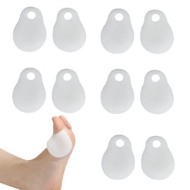 Bunion Cushion Protector, Pack of 10 Bunion Protectors for Big Toe Relieves Foot Pain by Friction Bunion Corrector Separator for Big Toe Gel Shield to Relieve Foot Pain Calluses Corns