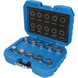 BRILLIANT TOOLS BT691310 Rim Lock Assortment for VW 10-Piece [Powered by KS Tools]