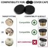 Turkish Zone Two Black Cover Cap for Towel Rail Radiator