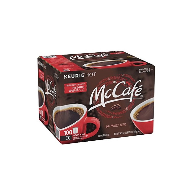 McCafé Premium Medium Roast K-Cup Coffee Pods (100 Pods)