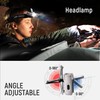 Hopedone LED Hard Hat Light, 800Lumens Rechargeable Dimmable Clip on