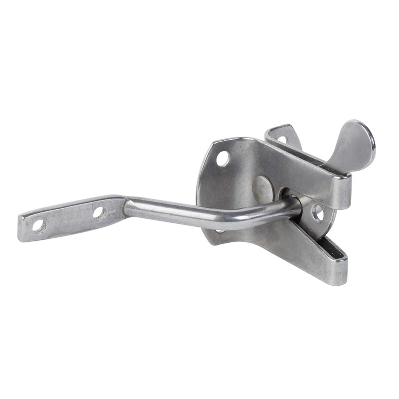 Alberts 326197 Garden Gate Latch Stainless Steel Plate Length 55