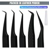 My Lash Tools Fiber Tip Lash Tweezers for Eyelash Extensions
