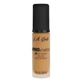 Base De Maquillaje Liquido La Girl Pro Matte Foundation 30ml Light Tan
