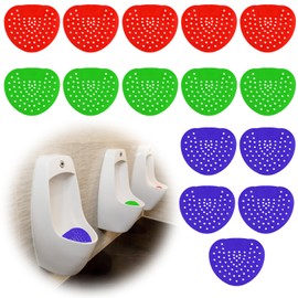Aoyfuwell 15 STK Urinalsieb mit Duft, Pissoirsieb, Urinal-Sieb, Duft Urinaleinlage Einsatz, Universal Urinal-Einlag, Urinal Spritzschutz für öffentliche Toiletten, Hotels, Geruchsentferner Frisch