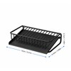 Bathroom Soap Holder Draining Rack, Self-Draining Soap Dish with Anti-Slip