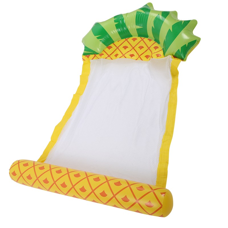 PVC Inflatable Floating Row Summer Water Hammock Float Lounger Bed