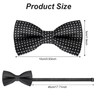 Bskifnn Dot Bow Ties Classic Adjustable Neck Bowtie for Child