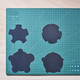 Cabinet Scraper (2Concave+2Convex)