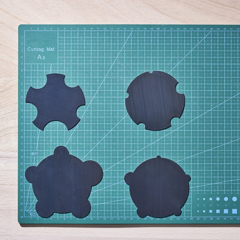 Cabinet Scraper (2Concave+2Convex)