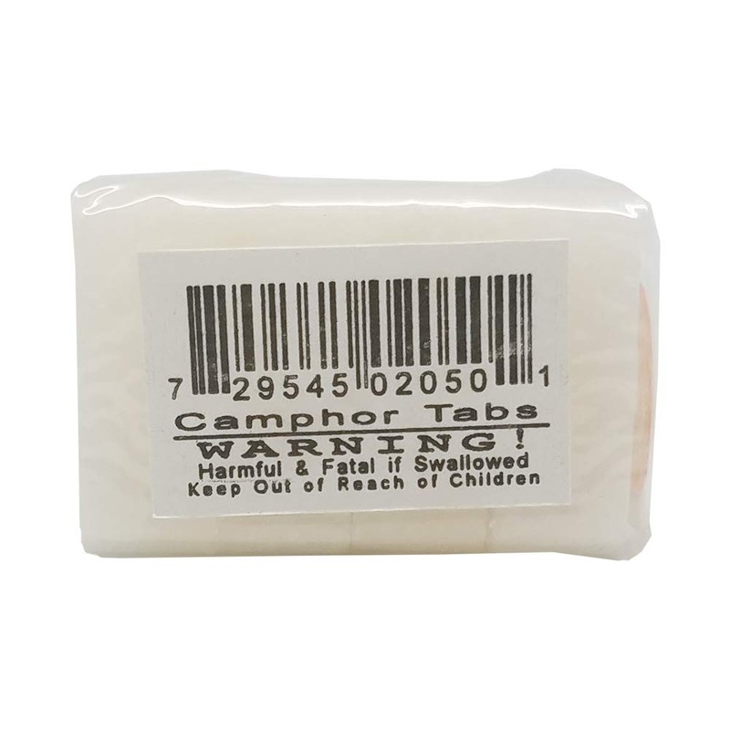 Dr. Sana Refined Camphor Block. Multi-Use. Prevents Musty Odors, Stops