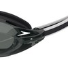 Speedo Unisex Adult Vanquisher 3.0 Swimming Goggles, Black/Smoke, One Size