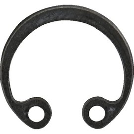 TRUSCO Y851-0017 Snap Ring Hole Steel, Nominal Diameter R-17, Pack of 10, Small Quantity