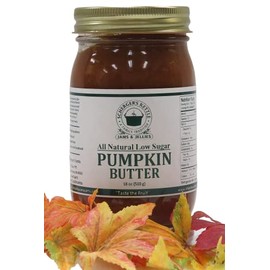 Pumpkin Butter, All Natural/Low Sugar, 18 oz