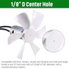 2 Pack 6“ Replacement White Vent Fan Blades for RV
