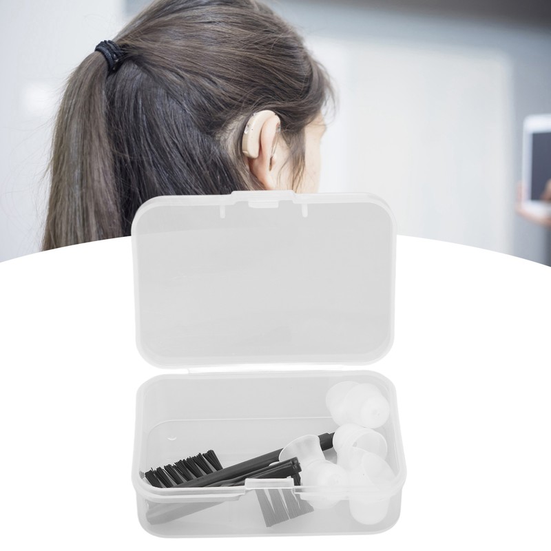 Hearing Amplifier Plugs Dome Silicone Lightweight Breathable Ear Tips Set