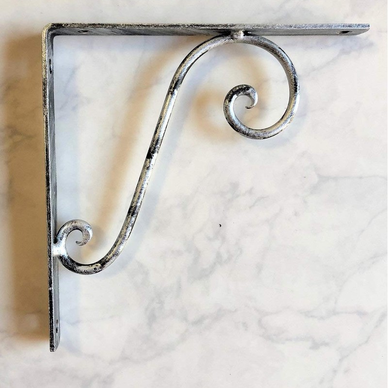 MASOUDI TRADING Shelf Bracket, 7.1 inches (18 cm), Set of