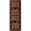 Sierra Bear Red 3x10 Runner Rug for Hallway & Walkway,