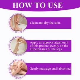 2Pcs DiaLeg Care Cream Leg Trea_tment Cream