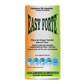Easy Figure Forte Fibra De Origen Natural 30 Caps Sfn Sin Sabor                                                                                       