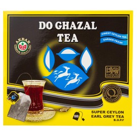 Do Ghazal 100 sachet tea Black Tea Earl Grey Aroma- á 2g Alghazaleen