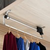 Valet Rod for Closet Pull Out Autuwintor Adjustable Rod for