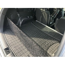 EACCESSORIES EA Trunk Organizer Cargo Nets for Hyundai Palisade 2020–2025 – Envelope+Floor Style Cargo Nets for SUV – Premium Mesh Car Trunk Organizer Vehicle Carrier Storage–Compatible with Palisade