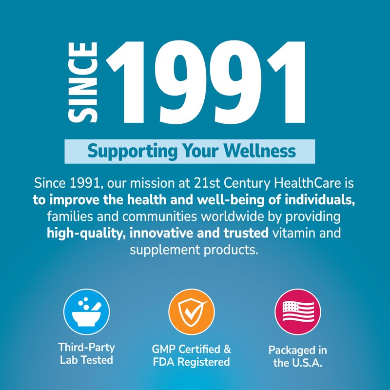 21st Century Slow Release Iron Tablets, 60 Count