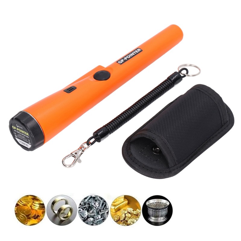 360° Handheld Metal Detector Portable Metal Finder Waterproof Metal Locater