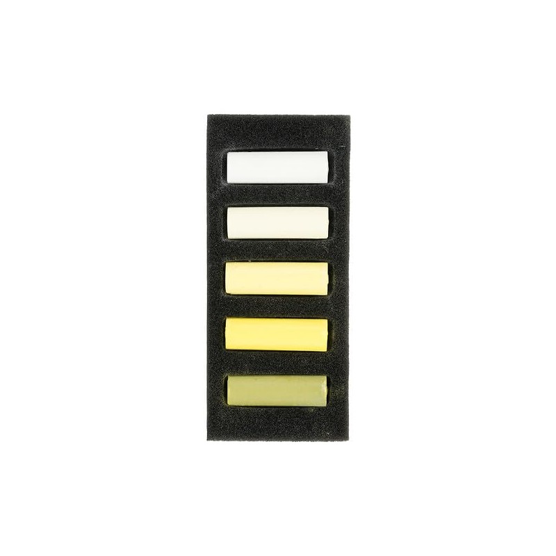 Rembrandt Professional Soft Pastel Set Cool Yellow | 5 Half