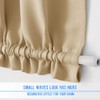 NICETOWN Narrow Blackout Door Curtain for Side Windows - Thermal