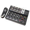 8 Channel Sound Mixer Sound Board Console 2 Modes Aluminium