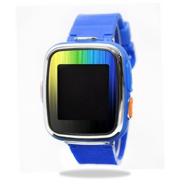 MightySkins Skin Compatible With VTech Kidizoom Smartwatch DX wrap cover sticker skins Rainbow Streaks