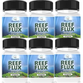 ReefHD Reeflux FIuconazole 200mg fungaI Fish lnfections lchthyophonus SaproIegnia KlLL Bryopsis Green Hair AIgae Aquarium Reef Flux AIgae Buster (6 Packs)