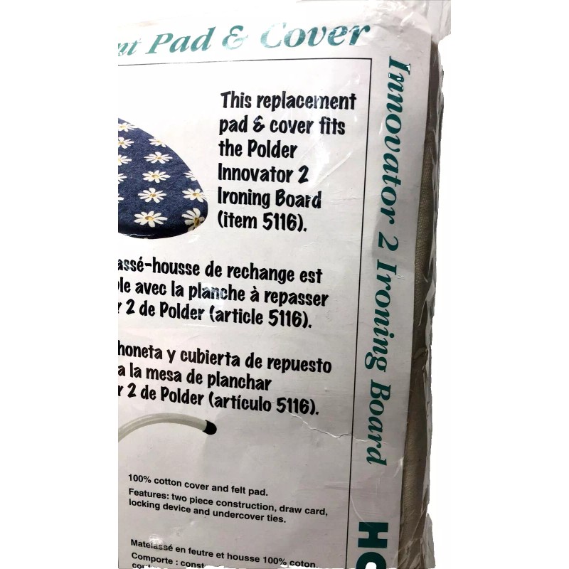 Polder, Ironing Board Replacement Covers, New In Package