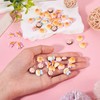 Magibeads 50Pcs Mini Resin Breads for Dollhouse Animal Shaped Food