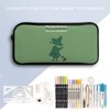 Moomin Snafkin Pencil Case, Large Capacity, Pencil Case, Multifunctional, Stylish,