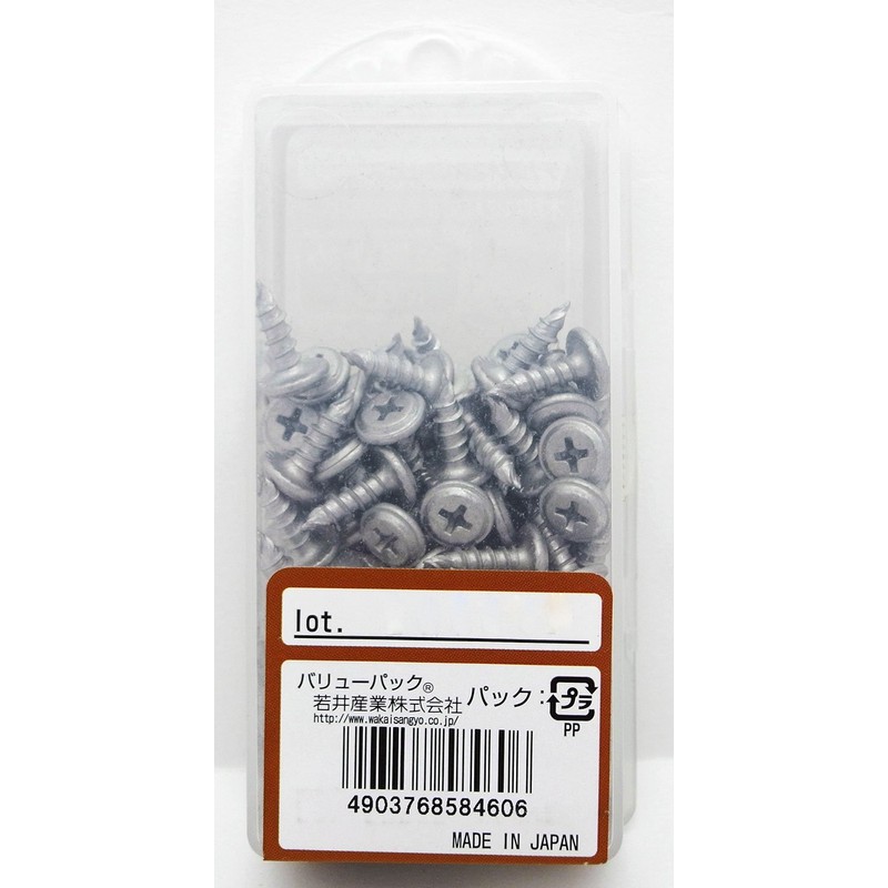 Wakai Sangyo KKW13V Deca Head Wood Crack Prevention Screws, 0.1