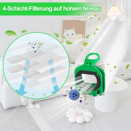 Etievort 10 St??ck Staubsaugerbeutel f??r Vorwerk Kobold VB100 VB 100 FP100 FP 100, Beutel Filtert??ten f??r Kobold VB100 Akku-Staubsauger, Filtert??ten Ersatz Staubbeutel f??r Kobold VB100 Akku-Staubsauger Beutel