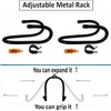 2 Pack Adjustable Plate Hangers,Wall Mount Plate Display Stands Holders,