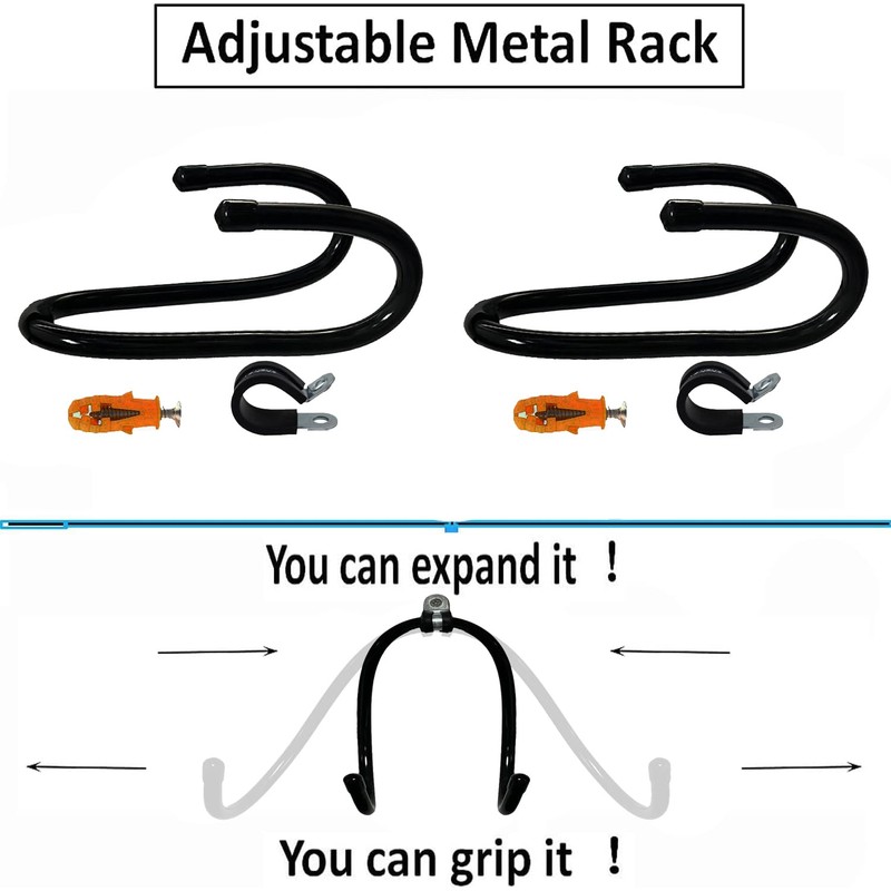 2 Pack Adjustable Plate Hangers,Wall Mount Plate Display Stands Holders,